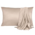 thumbnail image 1 of Unique Bargains Luxury Satin Pillowcase Cool Silk Pillow Case Cover, 1 of 9
