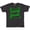 Retro Heather Black, variant on Inktastic Sassy Lassy with Green 4 Leaf Clovers T-Shirt