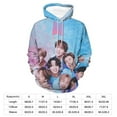thumbnail image 2 of Kpop BTS Hoodie Unisex 3d Novelty Hoodies Graphic Hoodies Pullover Sweatshirts For Men Women Teen XL, 2 of 7