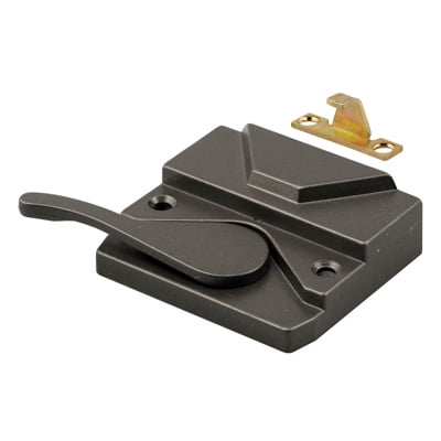 CRL H3572 Bronze Left Hand Casement Window Lock 2-3/8