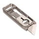 thumbnail image 2 of Mini cortador de caja retráctil, cuchillo utilitario de aleación de titanio, cuchillo de bolsillo en forma de disco en U con llavero para exteriores, 2 of 5