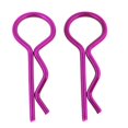 thumbnail image 3 of Tachiuwa 20x Metal 1.2mm Bodyshell Clips R-Pins for 1/10 1/8 1/6 1/5 RC Buggy Crawler Car, 3 of 9