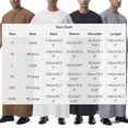 thumbnail image 3 of RXMEKW Short Sleeve Thobe with Neck Button and Pocket for Men, Casual Islamic Robe in Solid Color, 3 of 9