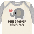thumbnail image 4 of Inktastic Mimi and PopPop Love Me Baby Gift Boys or Girls Long Sleeve Baby Bodysuit, 4 of 5