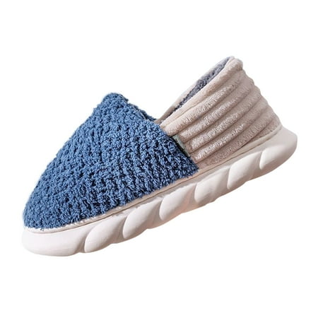

Men Slippers Autumn And Winter Indoor And Outdoor Fashion Comfortable Thick Bottom Warm Non Slip Round Toe Flat Size 12 Mens Slippers