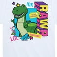 thumbnail image 3 of Toy Story 4 - Rex Graphic - Toddler & Youth Short Sleeve Graphic T-Shirt, 3 of 5
