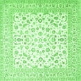 thumbnail image 1 of Ahgly Company Indoor Square Persian Green Traditional Area Rugs, 4' Square, 1 of 1