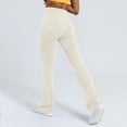 thumbnail image 2 of CAIXIA Womens Leggings High Waisted Slimming Workout Yoga Pants Stretchy Skinny Yoga Pants Flare Leggings for Workout Running Athletic Activewear, 2 of 6
