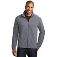 thumbnail image 1 of Port Authority ®  Heather Microfleece Full-Zip Jacket. F235 Xl True Navy Heather, 1 of 2