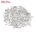 thumbnail image 2 of 200pcs M3.2 Silver Plated Copper U Type Crimp Terminal Connector 14.5 x 5.5mm for Car, 2 of 5