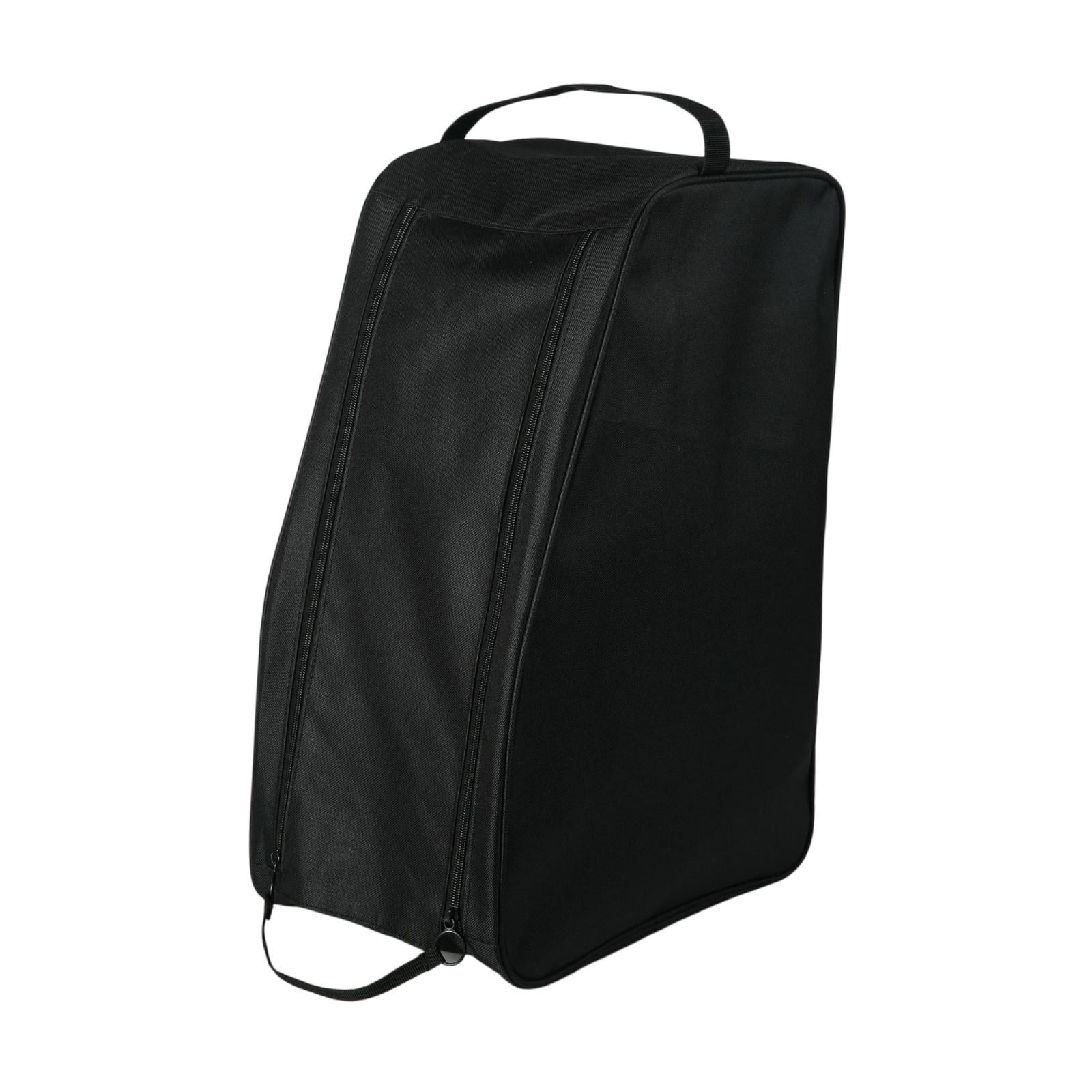 harayaa Boot Bag Multipurpose Cycling Hiking Travel Oxford Cloth Travel Boot Carrier black
