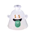 thumbnail image 2 of CHENjy Resin Ghost Car Hanging Ornament, Halloween Luminous Rear View Mirror Decor with Glow Design, Desktop Figurine for Home Office and Garden Display, Ghost shape of banknotes, 2 of 7