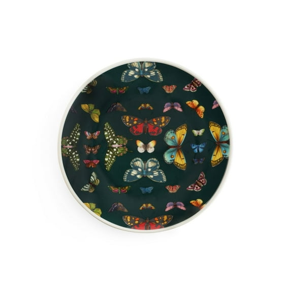 Portmeirion - BG HARMONY COUPE PLATE 8.5", BUTTERFLIES S/4