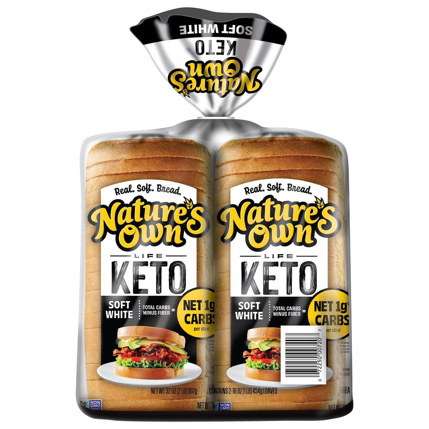 Nature's Own Keto Soft White Bread 16 oz