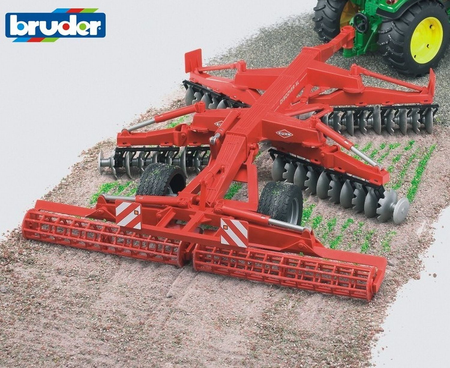 Kuhn Disc Harrow Discover XL by BRUDER 2217 for sale online