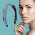 thumbnail image 2 of Unique Bargains 1 Pc Exquisite Headbands for Women Blue, 2 of 6