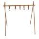 thumbnail image 5 of Estante colgante para acampar, trípode plegable portátil para herramientas ligeras, utensilios de cocina, ropa, 5 of 10