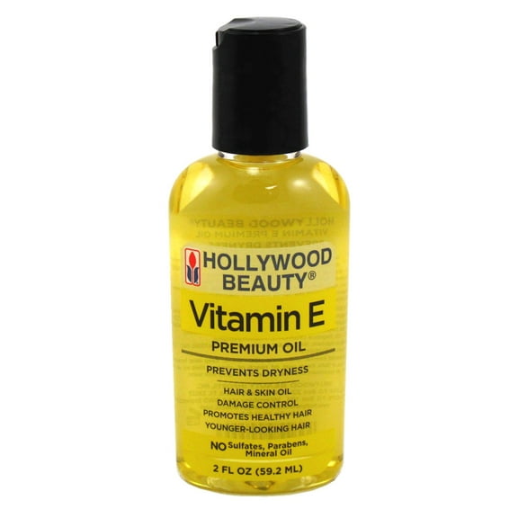 Hollywood Beauty Vitamin-E Premium Oil 2 Ounce (6 Pack)