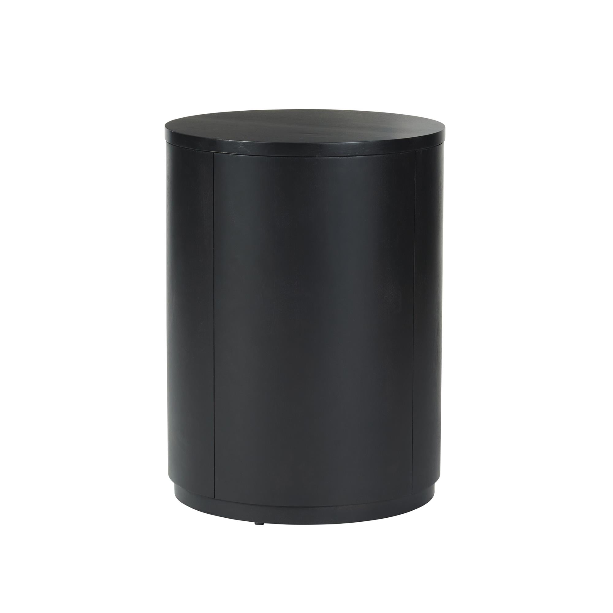 Better Homes & Gardens Miller Drum End Table, Black