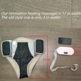 thumbnail image 2 of Buttock Lower Abdomen Belly Hip Heating Pad Massage Brace Period Heating Pad Massager Electric Back Abdomen or Belly Massage Pad Menstrual Buttock Belly Pain Relief, Shape Shorts ab Machine, 2 of 9