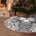 thumbnail image 5 of Sikiie Intricate Cat Mandala Christmas Tree Skirt, Christmas Tree Decorations, Christmas Decor, Tree Mat Decoration(30-48IN)-30", 5 of 6