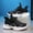 Black, variant on HUITKMM Kids Breathable Sneakers for Boys and Girls Lightweight Athletic Running Shoes Non Tennis Walking Casual Sports Shoes for Children