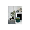 thumbnail image 5 of Homestock Elegant Escape Green Velvet Ottoman/Stool, 5 of 6