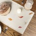 thumbnail image 5 of Smile Hello Pumpkin Floral Maple Leaves Fall Table Runner and Placemats 13 x 72, 12 x 18, 5 of 14