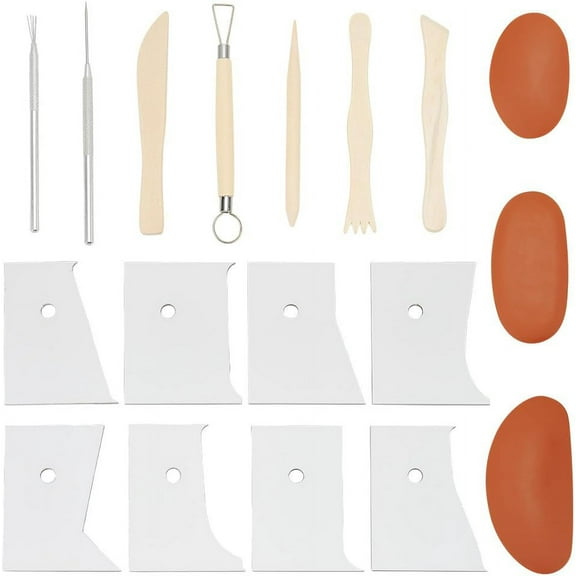 8Pcs Profile Rib Bundle Pottery Shaper Tool Set