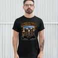thumbnail image 3 of Tee Hunt Who Let The Hawgs Out T-Shirt Biker Motorcycle Gang Live to Ride Men's Tee, Black, 5X-Large, 3 of 5