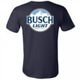 thumbnail image 2 of Busch 819094-small Busch Light Front & Back Pocket T-Shirt, Blue - Small, 2 of 3