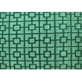 thumbnail image 1 of Ahgly Company Indoor Rectangle Oriental Turquoise Blue Modern Area Rugs, 4' x 6', 1 of 4