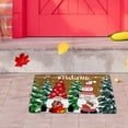 thumbnail image 3 of 100Fens Christmas Decor Buffalo Plaid Door Mat, Christmas Snowman Floor Mats for Bedroom Decor, Holiday Xmas Tree Rugs for Living Room, Absorbent Non-Slip Bathroom Rugs Home Decor Kitchen Mat Area Rug, 3 of 3
