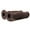Dark Brown, variant on Retro Hand Grips Motorcycle Cuffs Grips 22mm Eco-friendly Rubber Universal Handlebars for Motorbike, Close Bottom