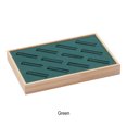 thumbnail image 4 of relayinert Wood Impact-resistant Jewelry Display Tray Wide Application Non-toxic Odorless Exquisite Craft Green 1Set, 4 of 6