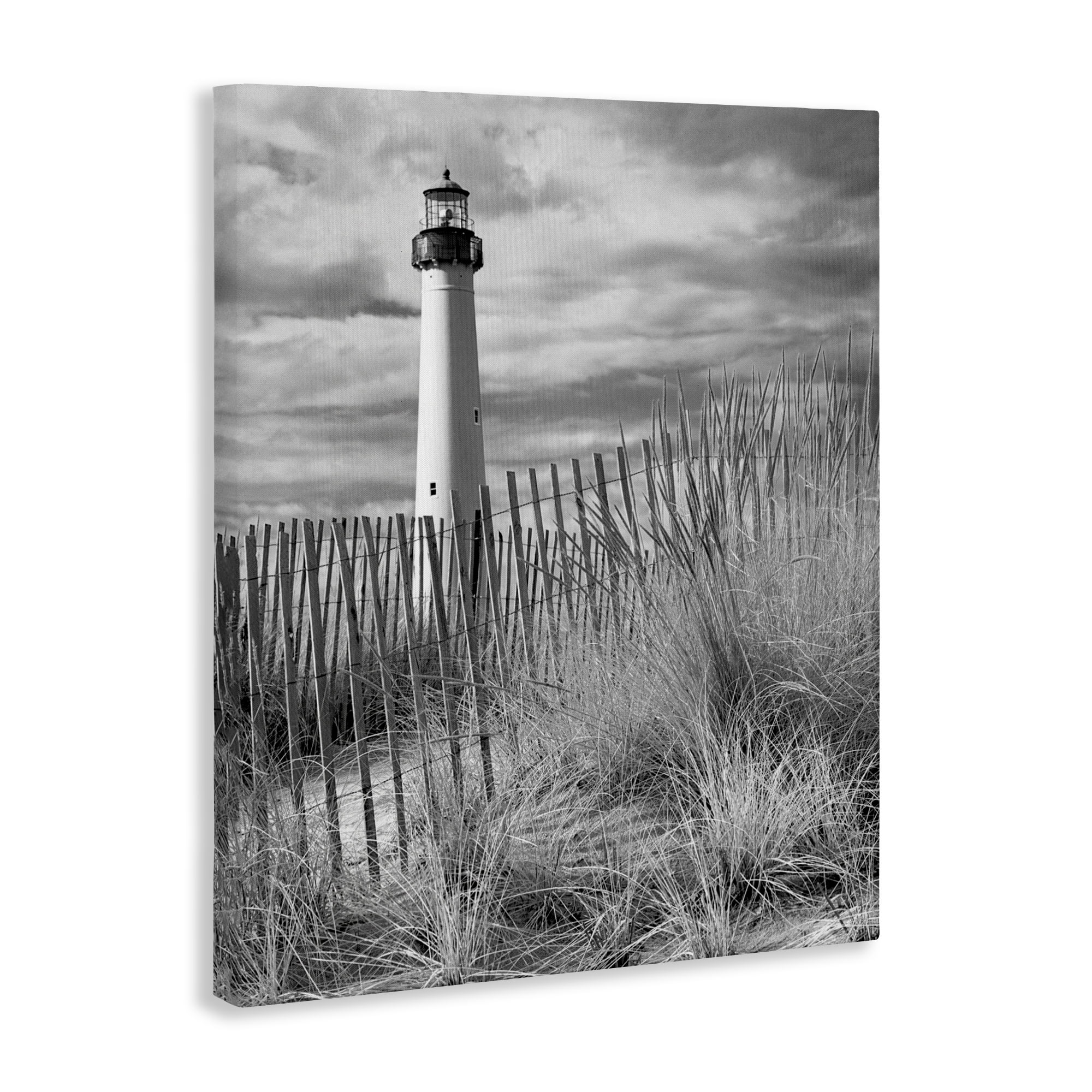 Stupell Industries Cape May Lighthouse View Canvas Wall Art, design by MJ Photography