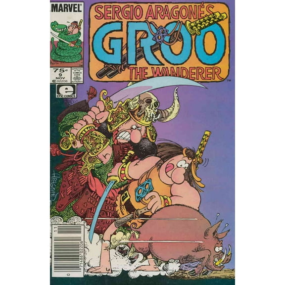Groo the Wanderer #9 (Newsstand) VF ; Epic Comic Book
