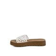thumbnail image 6 of London Rag Sayura Woven Womens Slip-On Flatforms, 6 of 9