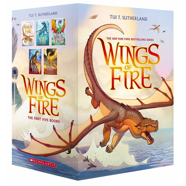 Wings of Fire Boxset, Books 1-5 (Hardcover) - Walmart.com