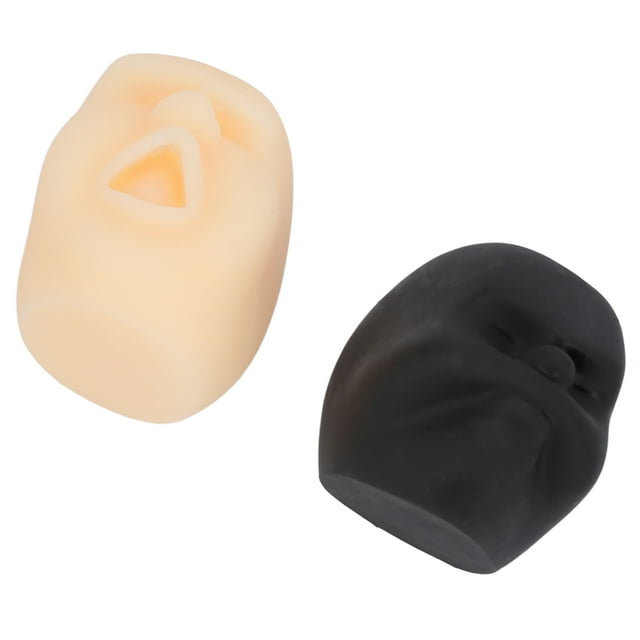 Boules d'Émotion Visage Humain, Jouet Sensoriel Poing Doux TPR Taille Intéressante pour la Guérison de l'Humeur