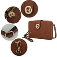 thumbnail image 3 of MKF Collection Women’s Cell Phone Purse Handbag, Wristlet Wallet Crossbody Bags by Mia K - Olive, 3 of 8