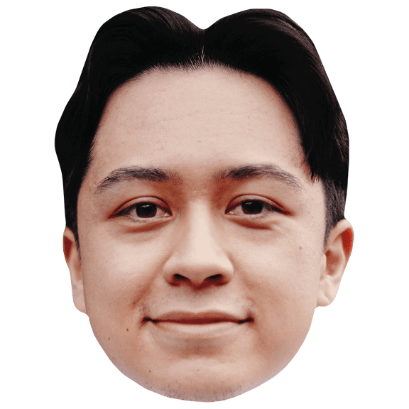 Shohei Ohtani (Smile) Big Head. Larger than life mask.