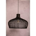 thumbnail image 5 of ELE Light & Decor Round Rattan Pendant Light with Adjustable Cord in Black, 5 of 8
