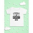 thumbnail image 3 of Straight Up Mama's Boy T-Shirt Infant -Smartprints Designs,  24 Months, 3 of 4