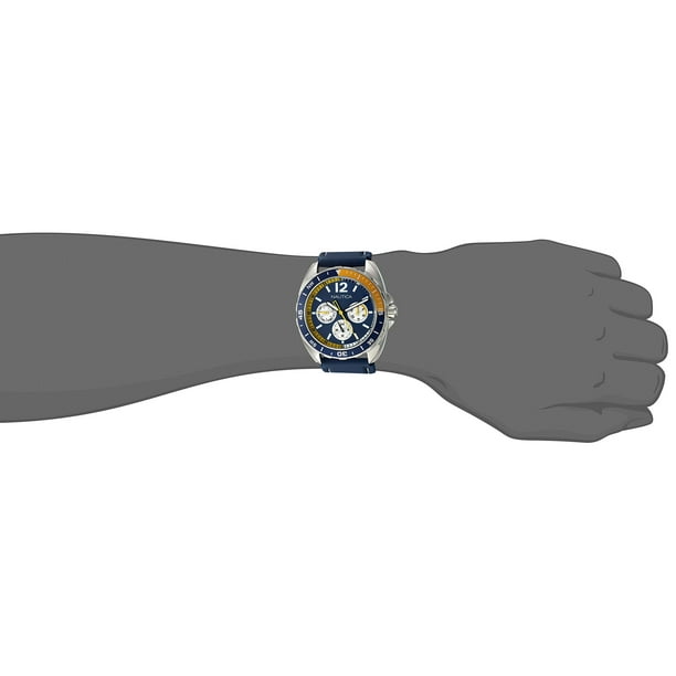 Nautica Watch N09915G Sports Ring Box Set 24 Hour Time Calendar