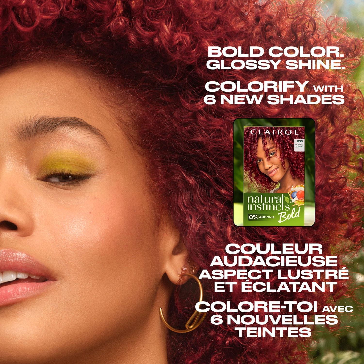 Clairol Natural Instincts Bold coloration permanente sans ammoniaque 0% AMMONIAQUE