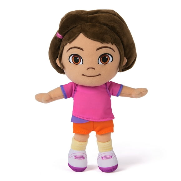 Nickelodeon, Dora, Poupée officielle Dora, jouets éducatifs, jouets en peluche, animal en peluche pour les enfants à partir de 3 ans, 20 cm