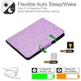 thumbnail image 3 of Case for iPad 10 2022, Allytech for iPad 10.9" 10th Gen, Slim Premium PU Leather Anti-Shock Drop Proof Non-Slip Stand Wallet Case with Card Holder for iPad 10th Generation 10.9 inch 2022, Purple, 3 of 6