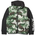 thumbnail image 1 of Hurley Veste Matelassée 2fer pour Garçons, Camouflage Vert, L, 1 of 2
