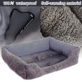 thumbnail image 5 of PinkSheep Dog Bed Washable Pet Cat Beds for Small Puppy Medium Dogs Cats, Purple, 5 of 7